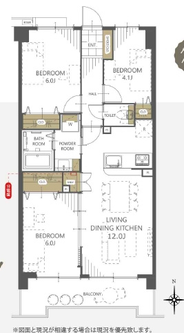 朝日マンション川越の間取り