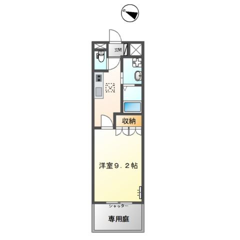 ローズガーデンの間取り