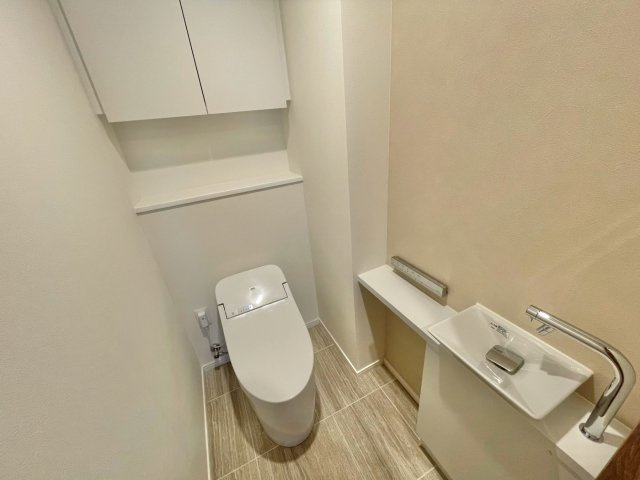 トイレもきれいです