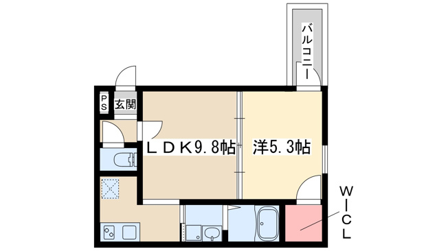 【間取り】 | フジパレス東三国3番館
