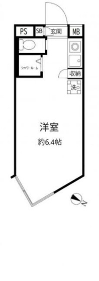 【間取り】 | エスポワール中目黒