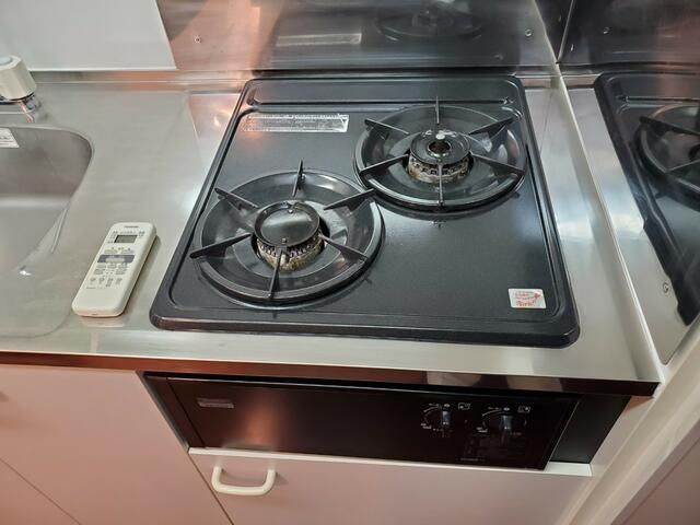 グレイスのキッチン|コンパクトなキッチンで掃除もラクラク