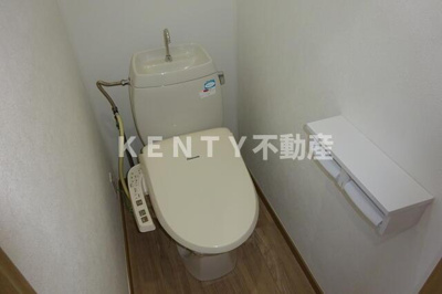 【トイレ】 | コーポＭ２ | コンパクトで使いやすいトイレです