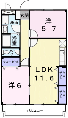 グランディオーズの間取り
