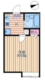 【間取り】 | ユースフォーラム西瑞江Ｂ