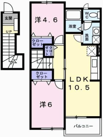 シエル・ソーレの間取り