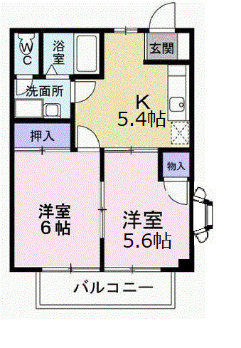 ライツェントの間取り