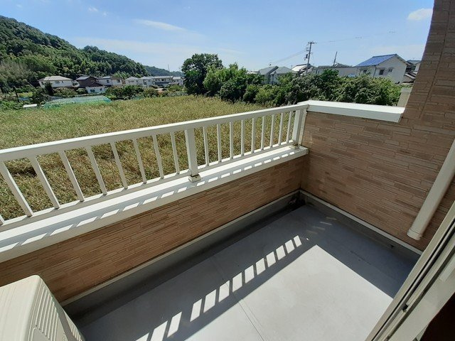 シン．シン．ハウスＣのバルコニー