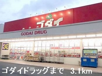 ネオ・ヒルサイドの周辺|ゴダイドラッグまで3100m