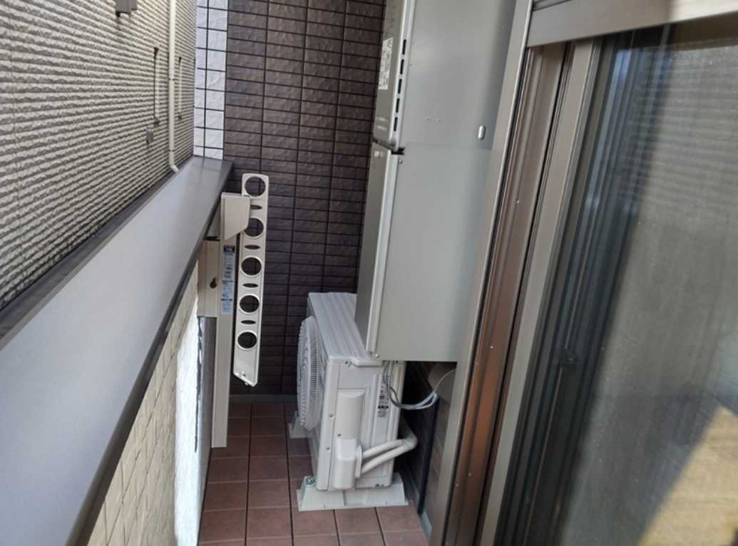 KINONE用賀　ペット相談　駅近　ネット無料　築浅のバルコニー