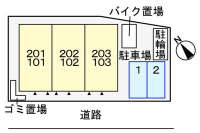 【区画図】 | サンライト小宮東(サンライトコミヤヒガシ)