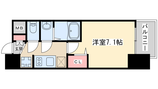 【間取り】 | プレサンス新大阪ストリーム