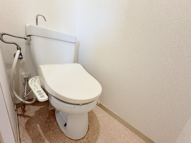 サンライズ島崎のトイレ|落ち着いた色調のトイレです