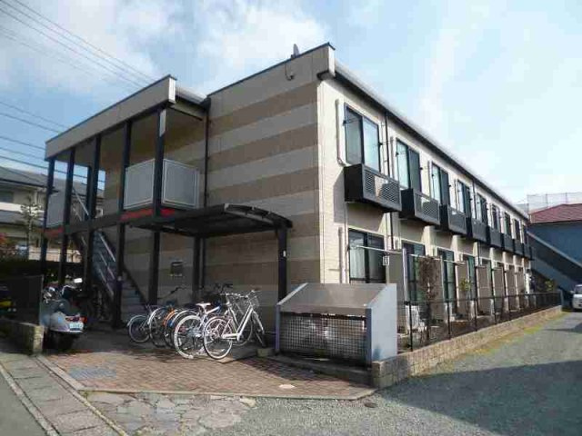 レオパレスキタジマの外観|外観は落ち着いています
