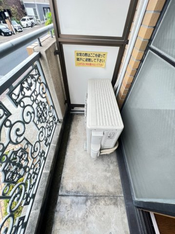 エスポワール諏訪山のバルコニー