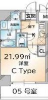 クオーレ神戸山手の間取り