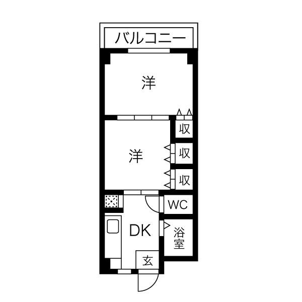 マンションエイトの間取り
