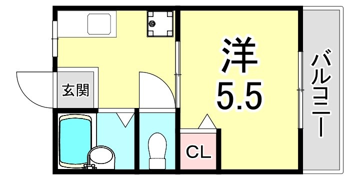 グレース鹿塩の間取り