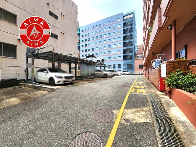 GSハイム博多の駐車場|敷地内の駐車場です。