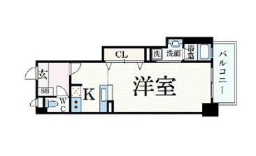 インぺリアル新神戸の間取り