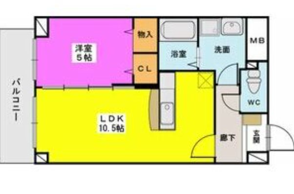 レヴェール・メゾンの間取り