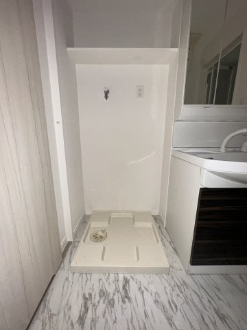 ヒルズ薬院の洗面所