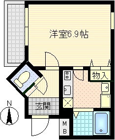 JUNWAⅢの間取り