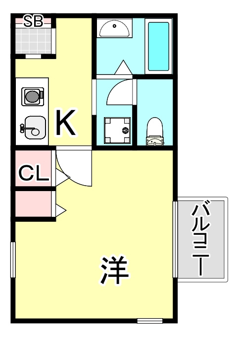 アヴェニール岡本の間取り