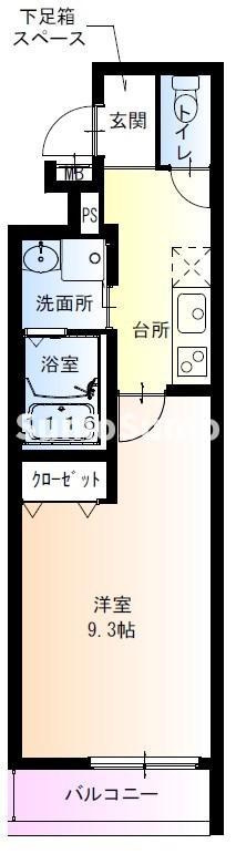 フジパレス神戸本町ウエストの間取り