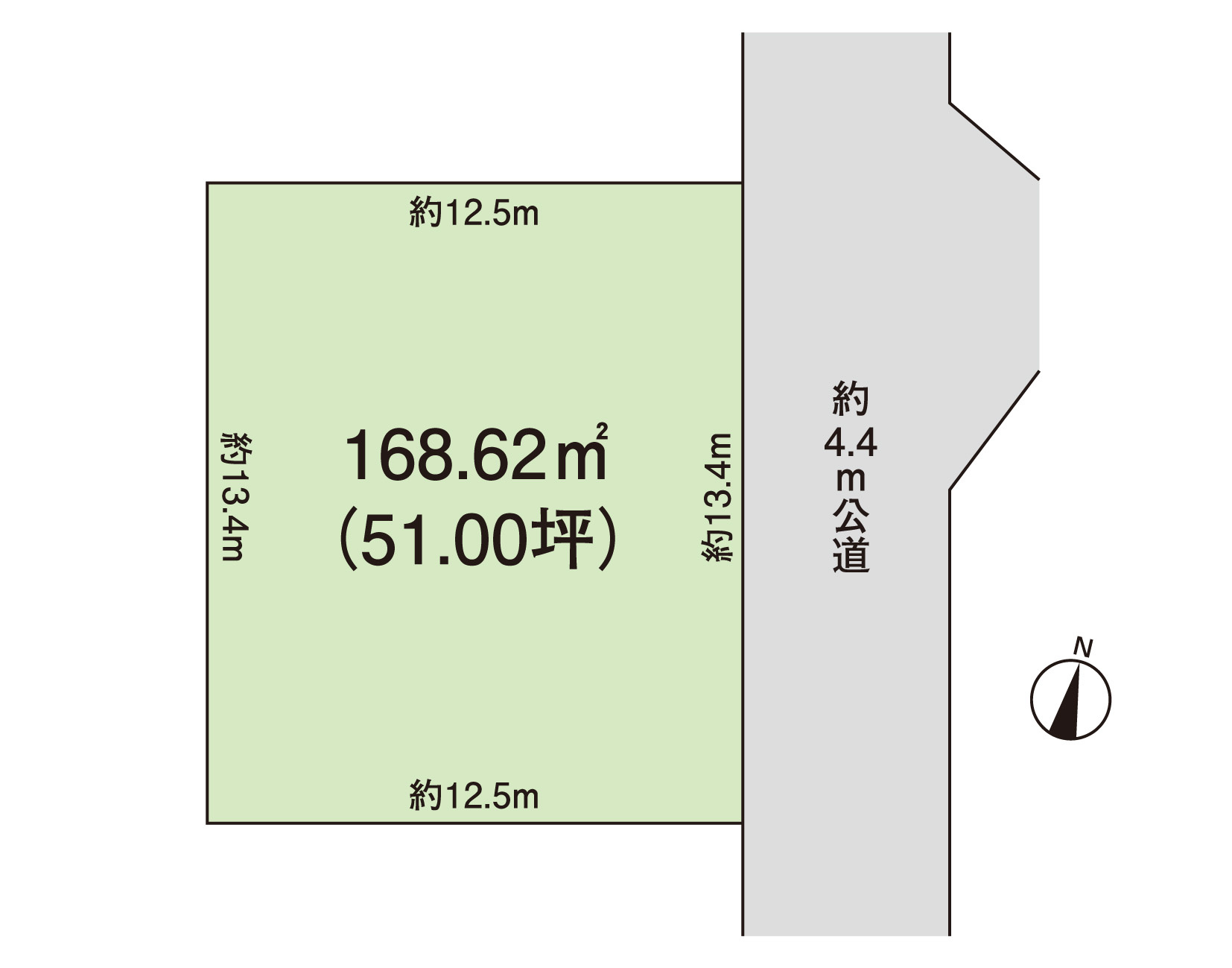 船橋市みやぎ台1丁目　土地の土地図
