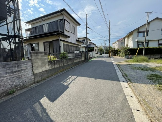 船橋市みやぎ台1丁目　土地の外観|前面道路の様子