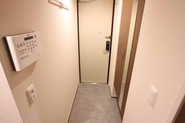 パークサイド歌敷山の玄関|同タイプハイツです。完成イメージにどうぞ