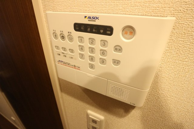 パークサイド歌敷山のセキュリティ|同タイプハイツです。完成イメージにどうぞ