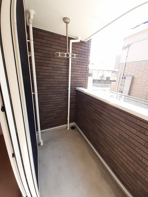 ルミエール出来町のバルコニー
