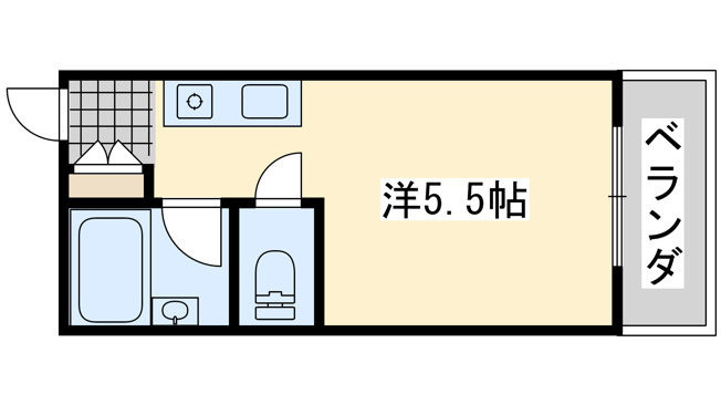 【間取り】 | ロイヤルクレイン樽井