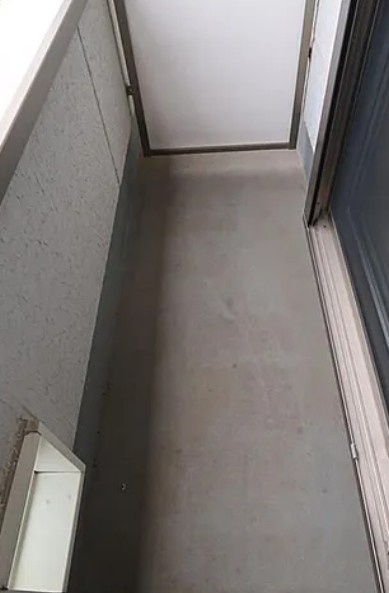 Ｂキャッスル東大宮のバルコニー
