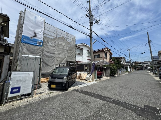 神戸市西区玉津町高津橋新築戸建の前面道路含む現地写真|2026年8月1日撮影