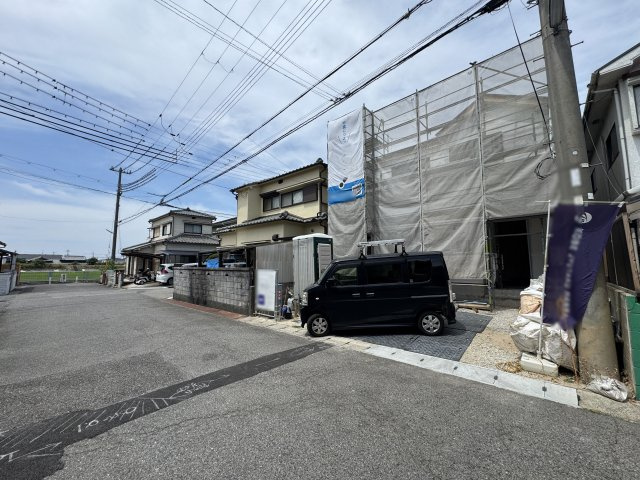 神戸市西区玉津町高津橋新築戸建の前面道路含む現地写真|2026年8月1日撮影
