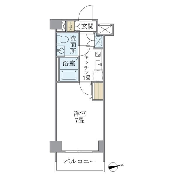 リアルスウィート三軒茶屋の間取り