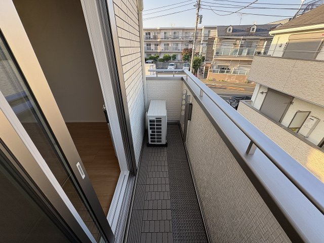 北野4丁目戸建賃貸住宅のバルコニー|陽当たり良好なバルコニーです
