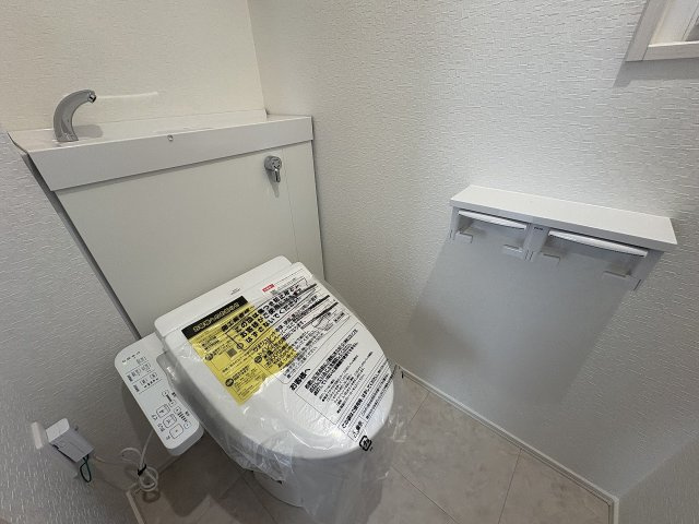 北野4丁目戸建賃貸住宅のトイレ|清潔感のあるトイレです