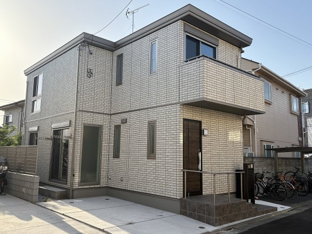 北野4丁目戸建賃貸住宅の外観|おしゃれな外観です