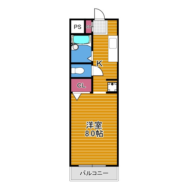 KSスクエアの間取り