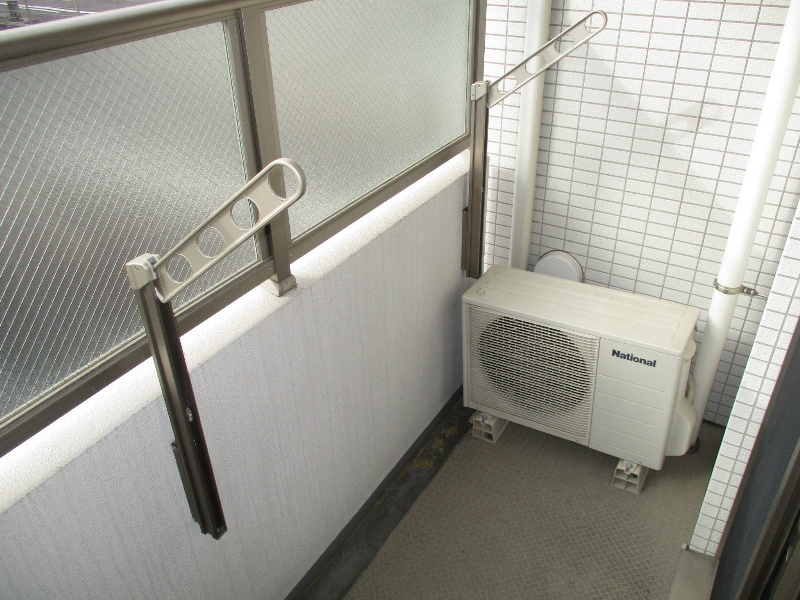 ロイヤル穂波のバルコニー