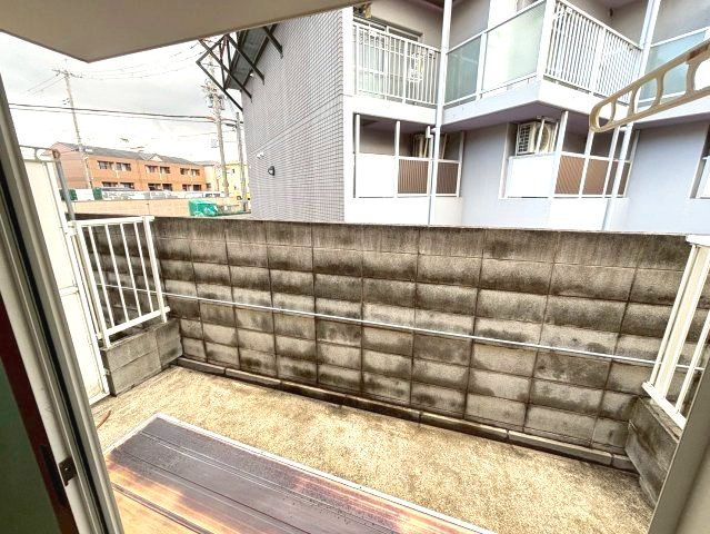 セレーノはびきののバルコニー
