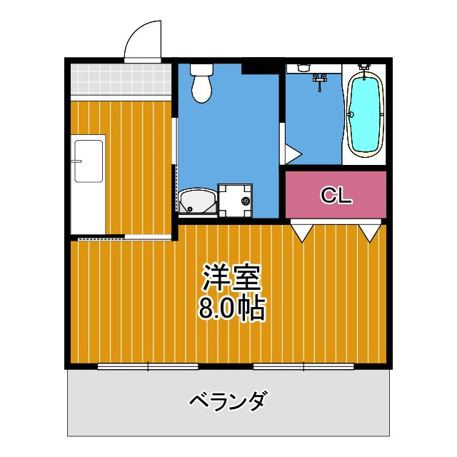 セレーノはびきのの間取り