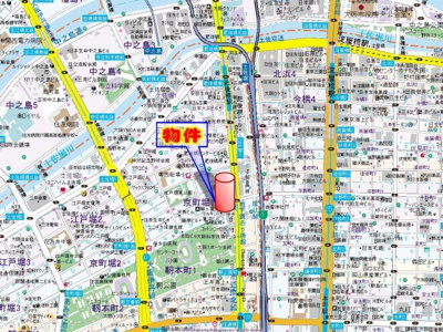 【地図】 | リーガル四ツ橋筋