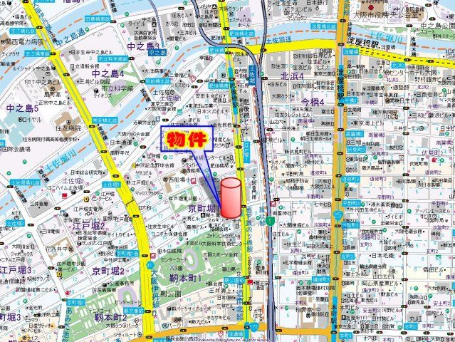 【地図】 | リーガル四ツ橋筋