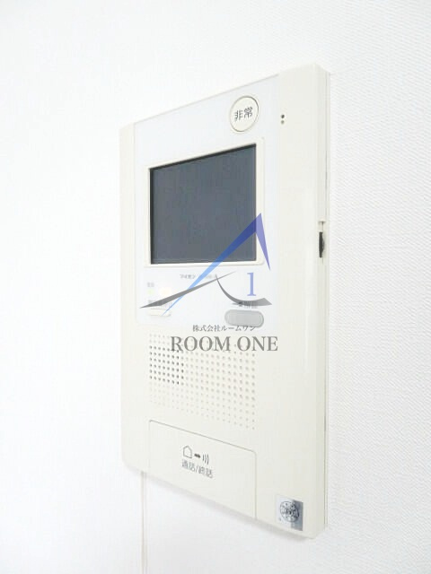 ガーラ大森リバーサイドのセキュリティ|モニター付きインターホンです。
