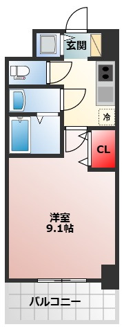 【間取り】 | S-RESIDENCE堺blaze